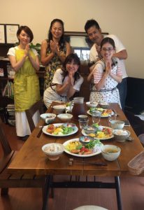 Sacchon colza 料理風景