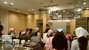 アスリート料理教室出張料理シーン