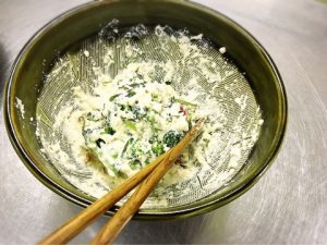 アスリート料理講座sacchin-colza