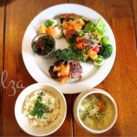 アスリートワンプレート料理sacchin-colza