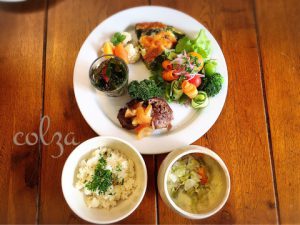 アスリートワンプレート料理sacchin-colza